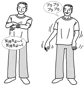 手首プラプラ体操